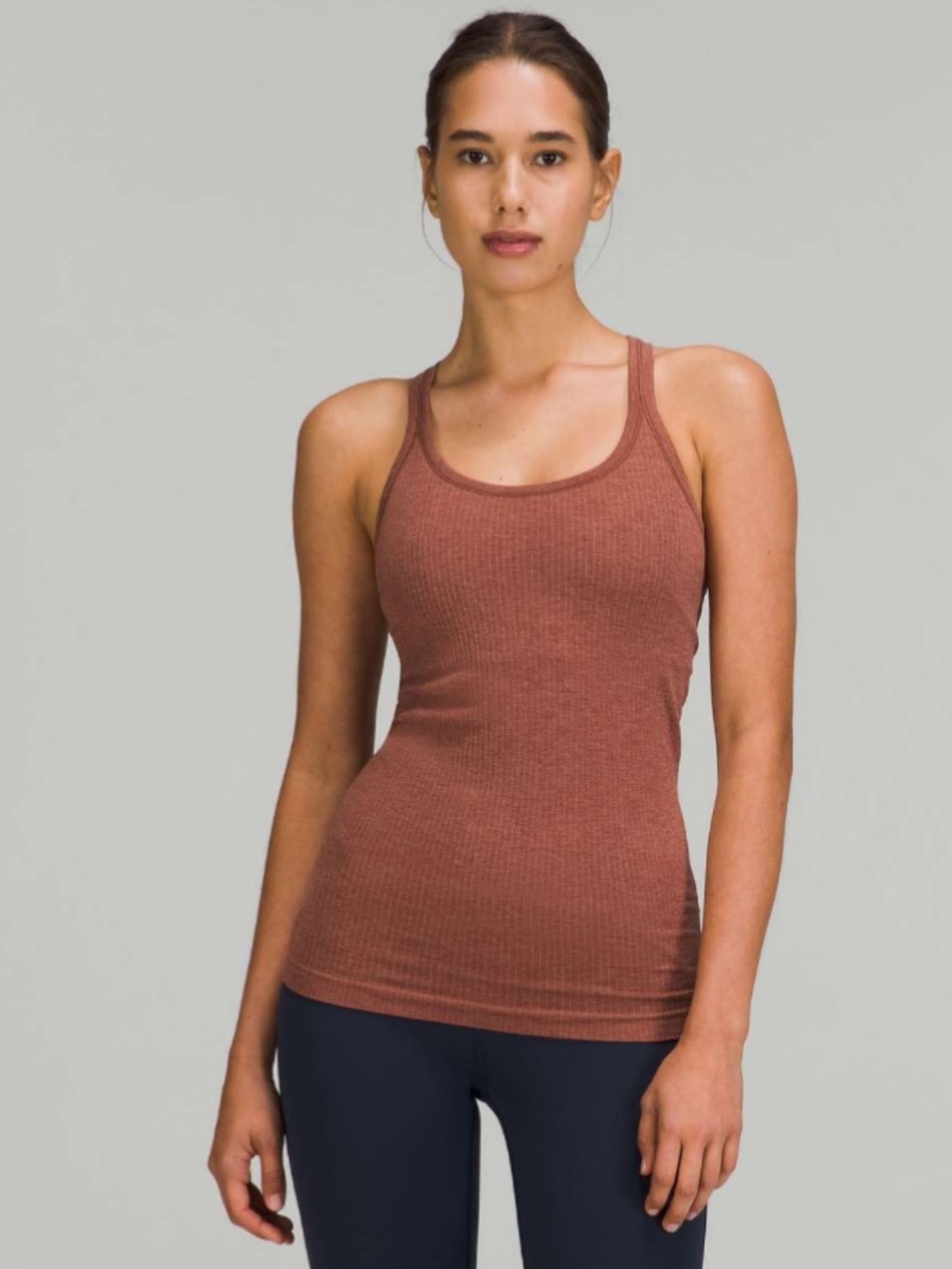 Lululemon Ebb To Street Tank Top Ancient Copper